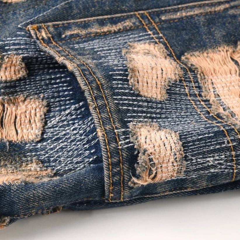 Pressed Cream Jeans