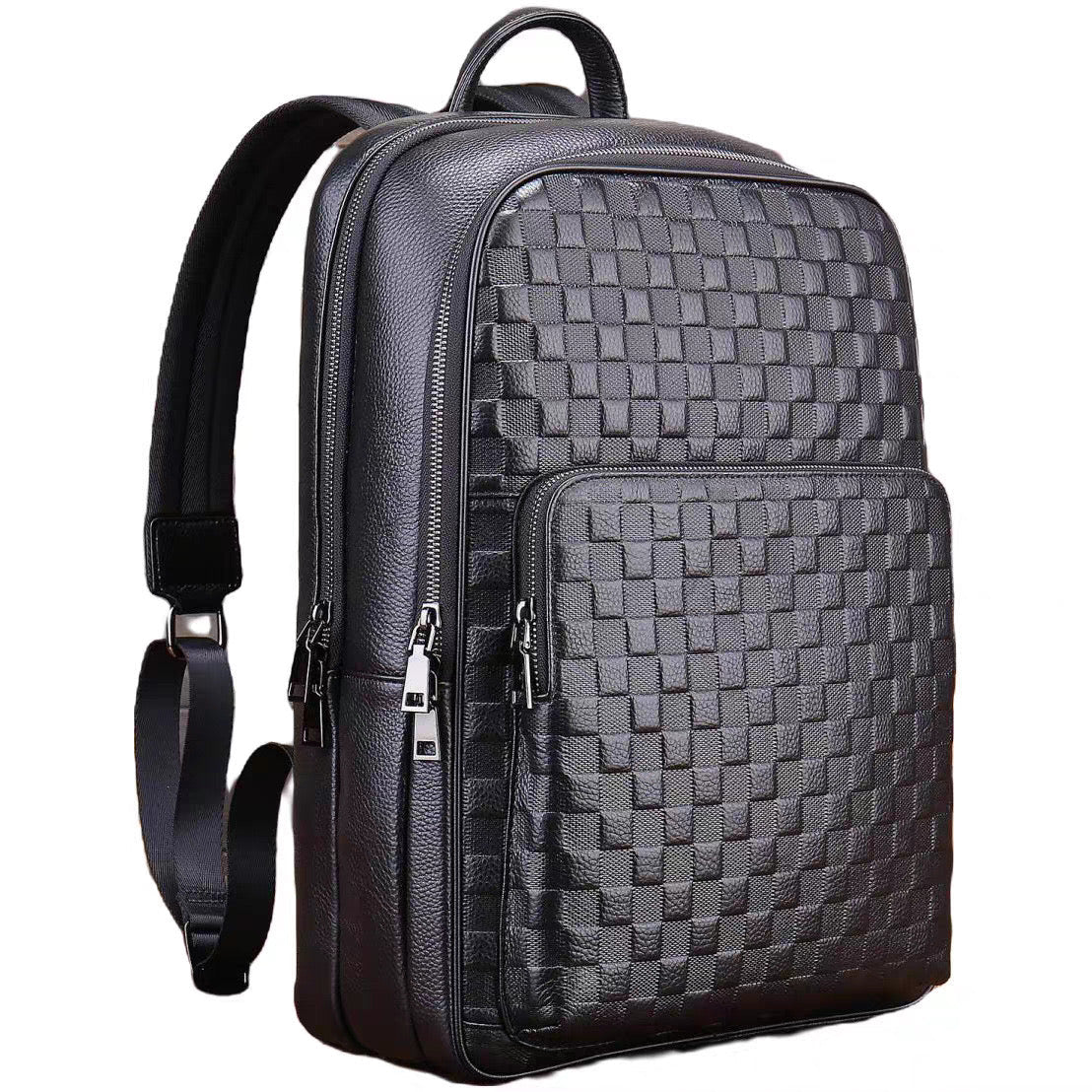 Black Gridd Backpack