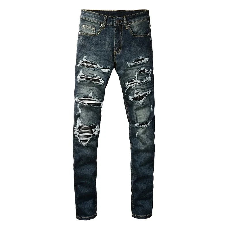 Dark Bloom Jeans