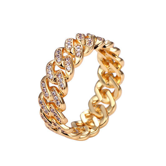 Golden Alloy Ring