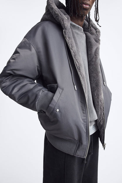 Grey Double Sided Jacket