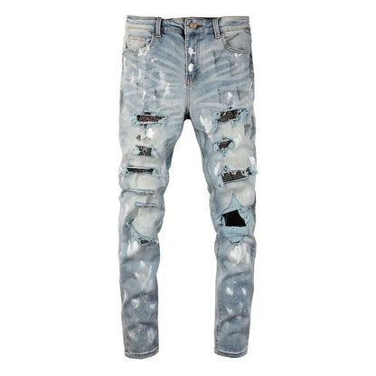 Stain Diamond Jeans