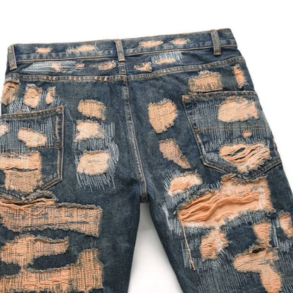 Pressed Cream Jeans