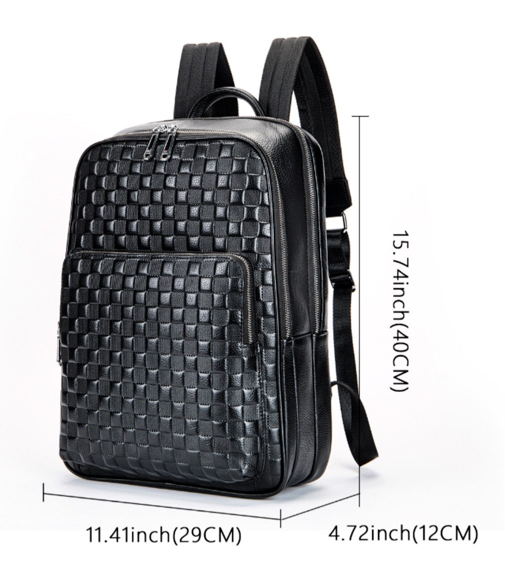 Black Gridd Backpack