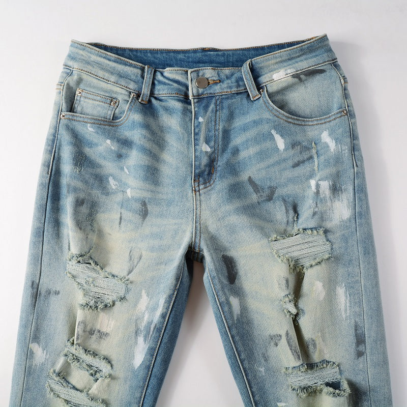 Distressed Jeans