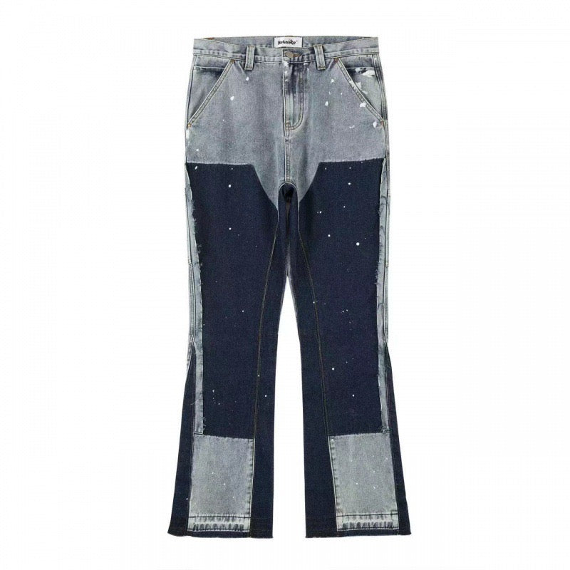 Blue Galaxy Flare Jeans