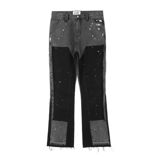 Black Galaxy Flare Jeans