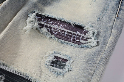 Shell Patch Jeans