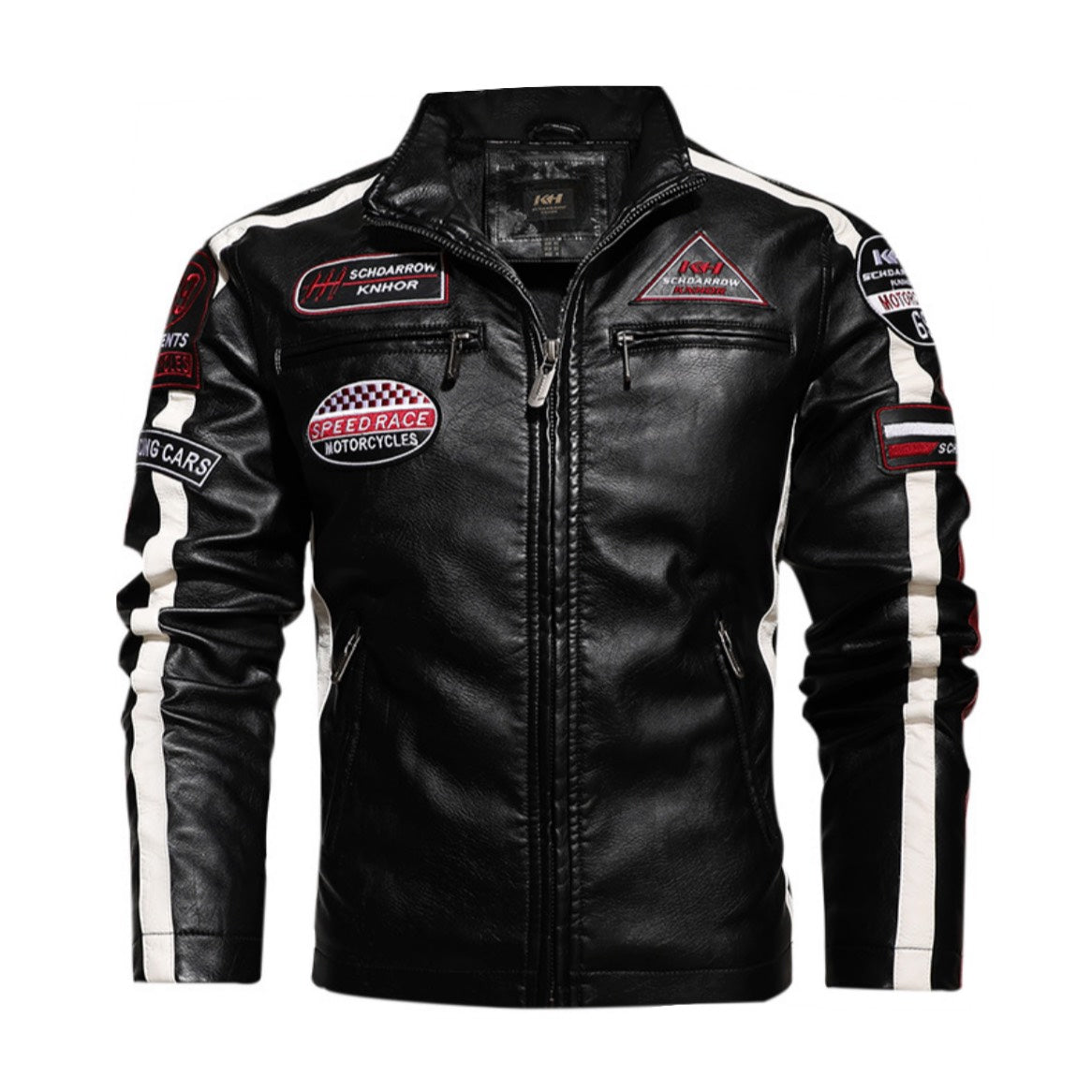 Black Vibe Leather Jacket